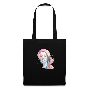 izup2u colored abstract woman - Tote Bag - black - Front