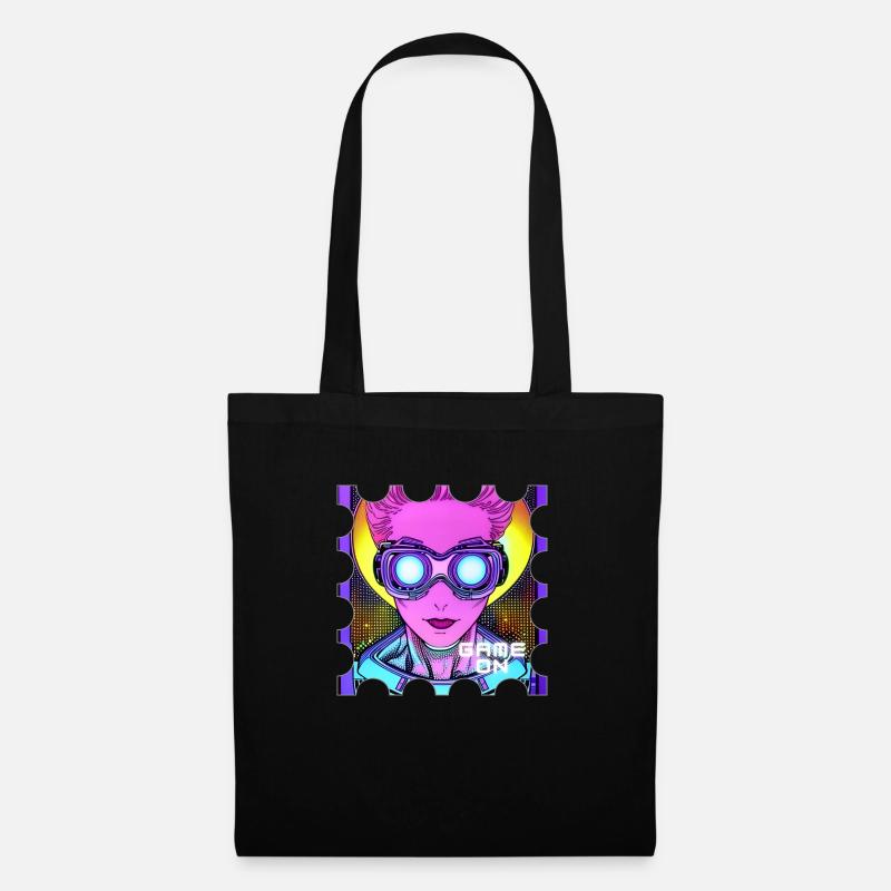Jeu activé - Sac en tissu - noir
