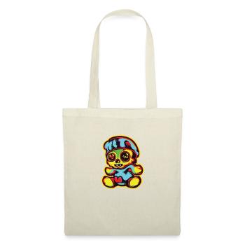 Horreur Effrayant Ours Halloween Banshee Bea - Sac en tissu - nature - Devant