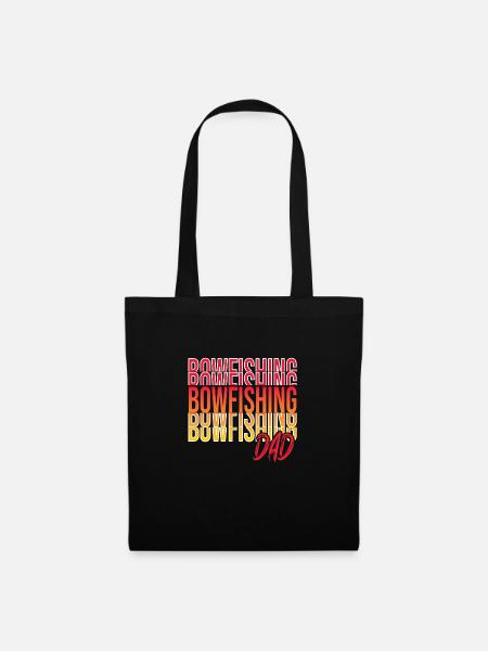 Bowfishing - Stoffbeutel - Schwarz
