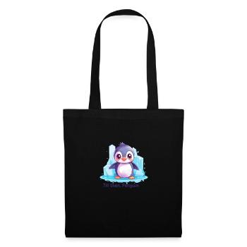 Till then, Penguin - Sac en tissu - noir - Devant
