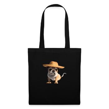 Propriétaires de chiens Bulldog Chiens Propriétaires de chiens - Sac en tissu - noir - Devant