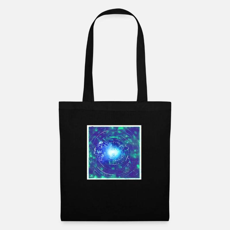 Consciousness vortex - Tote Bag - black