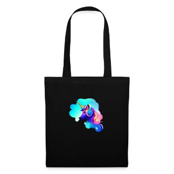 Unicorn Listen to music Unicorn Unicorns Mythical Animal - Tote Bag - black - Front