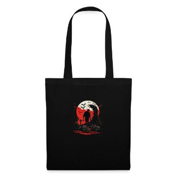 sérieux - Sac en tissu - noir - Devant