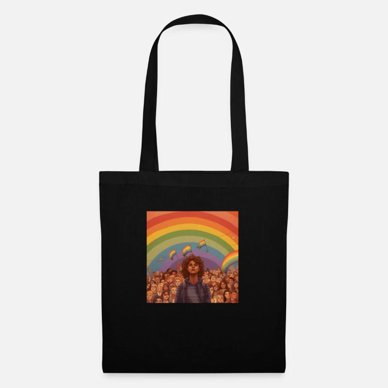 LGBTQ - Stoffbeutel - Schwarz