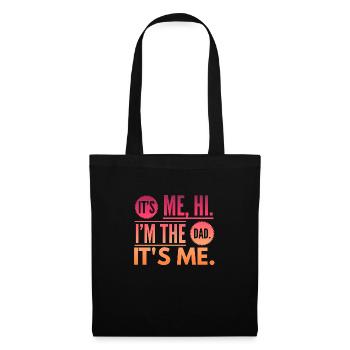 Lustiger Papa zum Vatertag - Tote Bag - black - Front