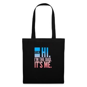 Funny Dad Fathers day - Tote Bag - black - Front