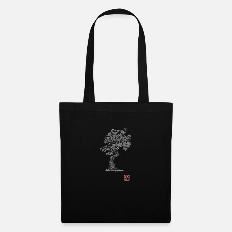 Bonzai 02 - Tote Bag - black
