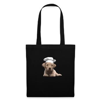 Labrador Retriever Restaurateur Cooking Puppy - Tote Bag - black - Front