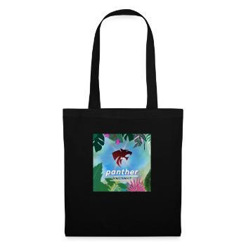 Panther king jungle - Stoffbeutel - Schwarz - Vorne