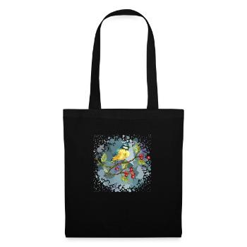 Colorful bird - Tote Bag - black - Front