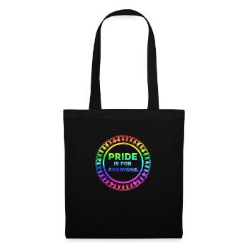 Pride is for Everyone - Tote Bag - black - Front