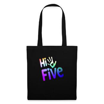 High Five Style Cool Hand Joke Saying Hit Trend - Tote Bag - black - Front