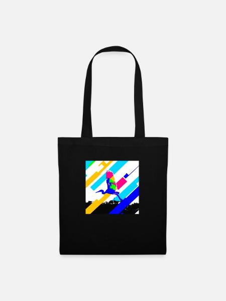 Holiday Pop-Art - Stoffbeutel - Schwarz