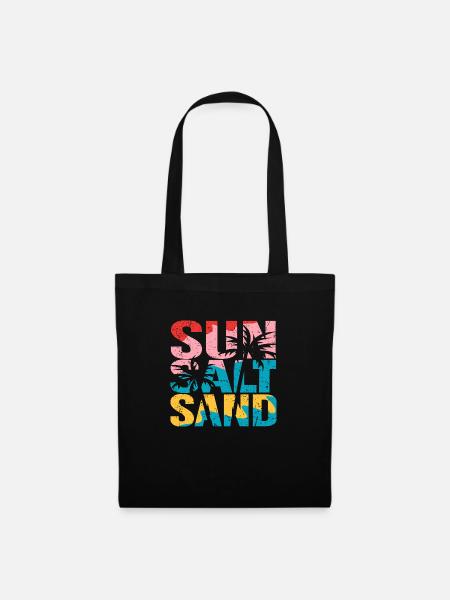 SUN SALT SAND - Stoffbeutel - Schwarz