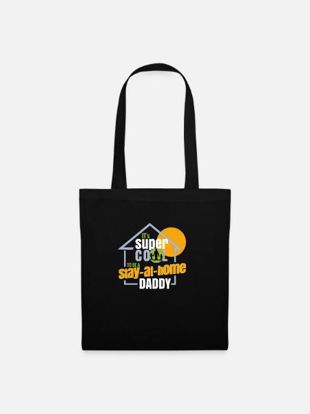 Stay at Home Daddy - Stoffbeutel - Schwarz