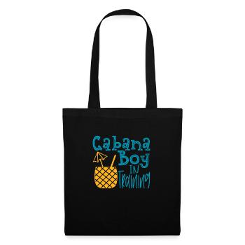 Cabana Boy in Training - Stoffbeutel - Schwarz - Vorne
