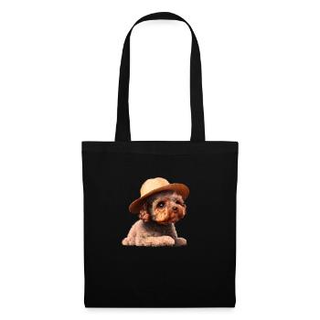 puppy poodle dog owner poodle puppy dog love - Tote Bag - black - Front