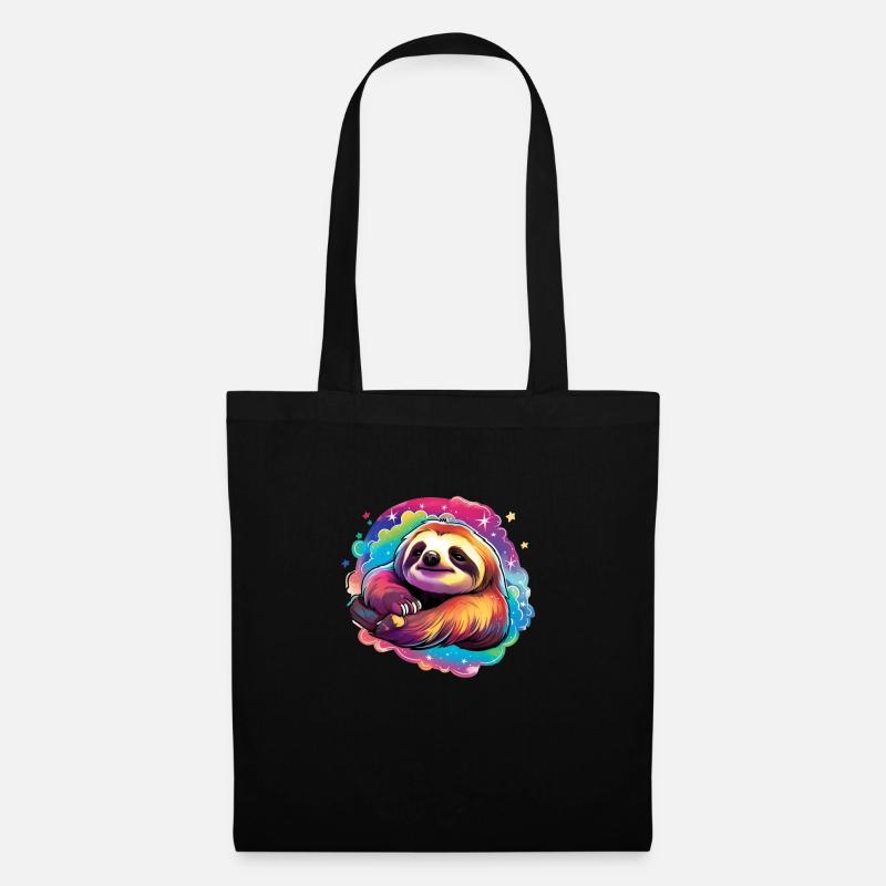 Sloth - Tote Bag - black