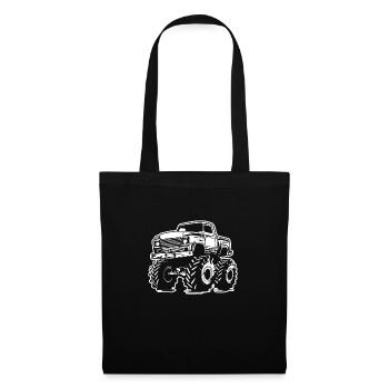 Monster Truck Monster Truck Lover Fan - Sac en tissu - noir - Devant