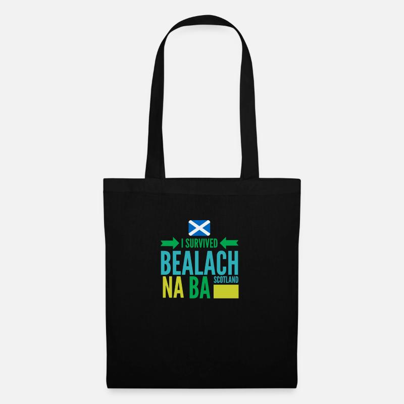 BEALACH NA BA, SCOTLAND - Tote Bag - black
