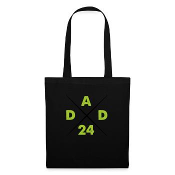 dad 24 - Tote Bag - black - Front