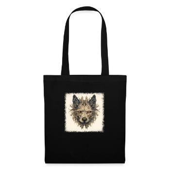 Geek Beagle Shirt Lover Golden Retriever - Sac en tissu - noir - Devant