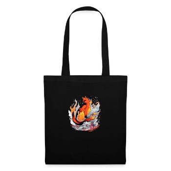 Ricky the phoenix - Tote Bag - black - Front