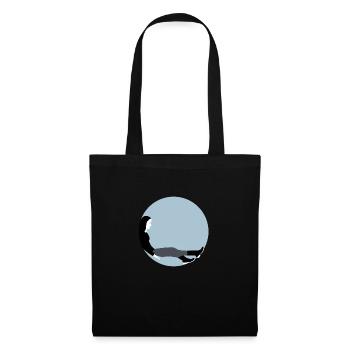 Bubble - Sac en tissu - noir - Devant