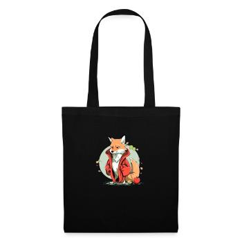 Zulo the fox - Tote Bag - black - Front