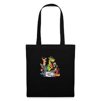 Zigotin the alligator - Tote Bag - black - Front