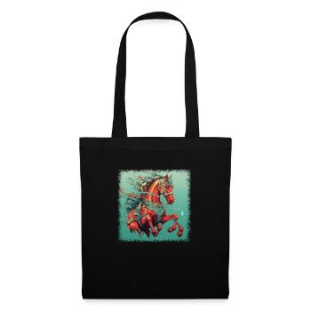 western birthday present idea funny quote gift - Stoffbeutel - Schwarz - Vorne