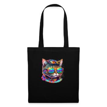 The coolest cat in the world - Tote Bag - black - Front