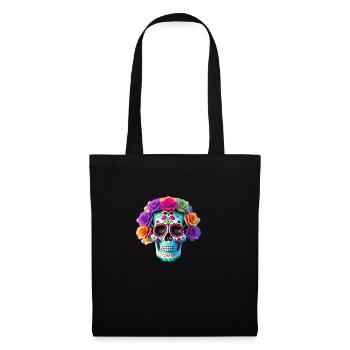 Dia de los Muertos - Sac en tissu - noir - Devant