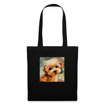 The worlds cutest puppy - Tote Bag - black - Front