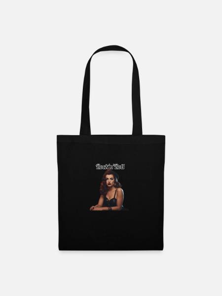 Pinup - Stoffbeutel - Schwarz