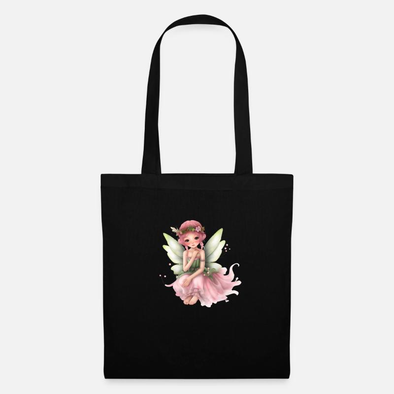 Fée - Sac en tissu - noir