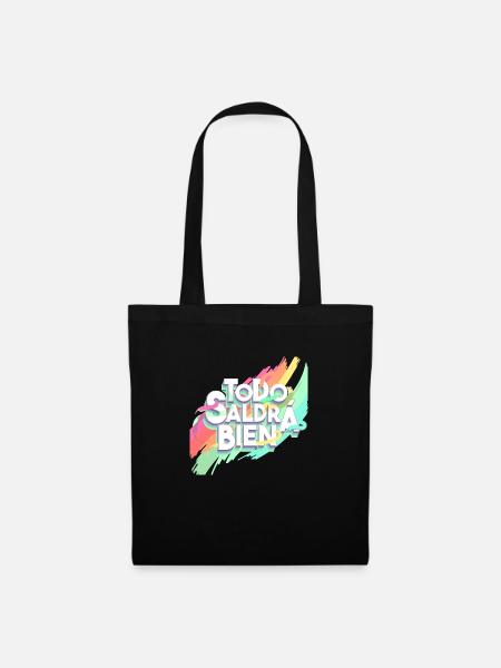 EVERYTHING WILL GO WELL - Tote Bag - black