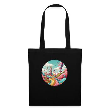 Voyage fantastique: un style unique - Sac en tissu - noir - Devant