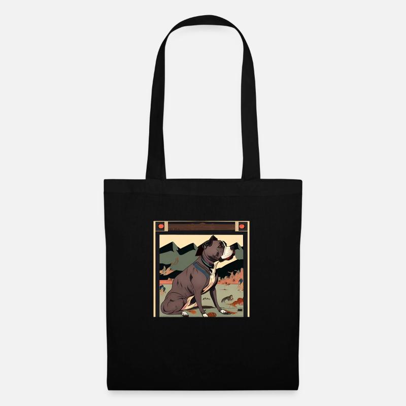American bully - Tote Bag - black
