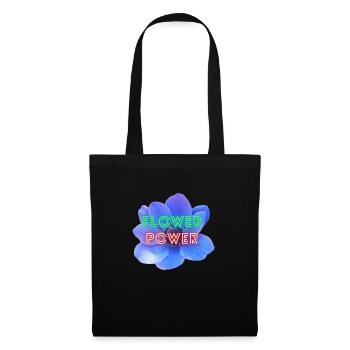 Pouvoir des fleurs - Sac en tissu - noir - Devant