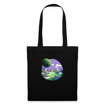 Garden Flowers Gift Hobby Gardener Gardener Flower - Tote Bag - black - Front