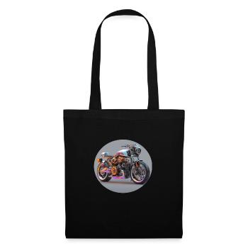 V Twin art - Tote Bag - black - Front