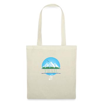 Passion Trail : T-shirt Affirmé - Sac en tissu - nature - Devant
