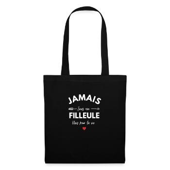 Jamais Sans Ma filleule Unis Pour La vie - Sac en tissu - noir - Devant