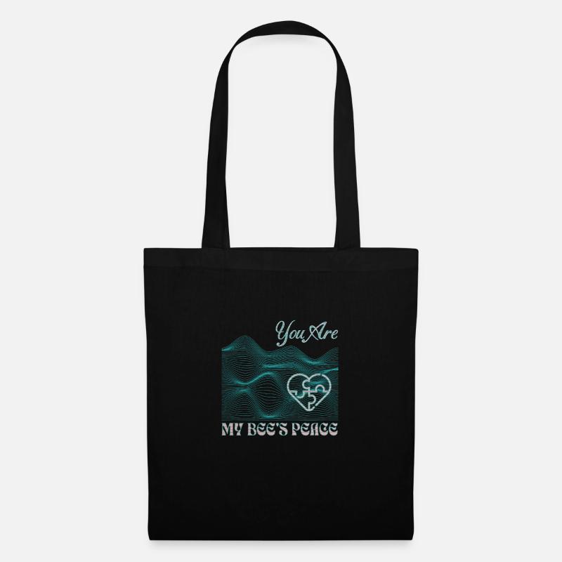 Bee's Peace - Tote Bag - black