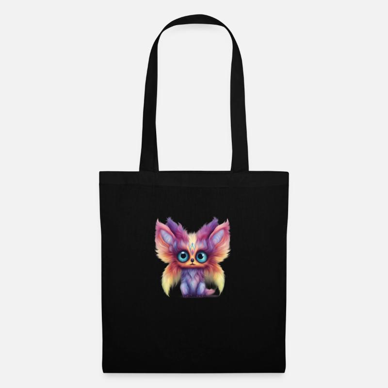 cute mystical creature - Tote Bag - black