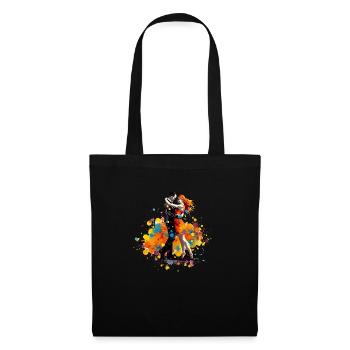 La danse en tant qu’art - Sac en tissu - noir - Devant