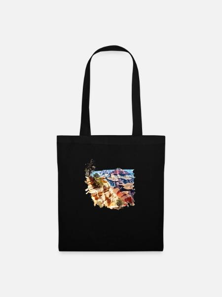 Le Grand Canyon - Sac en tissu - noir